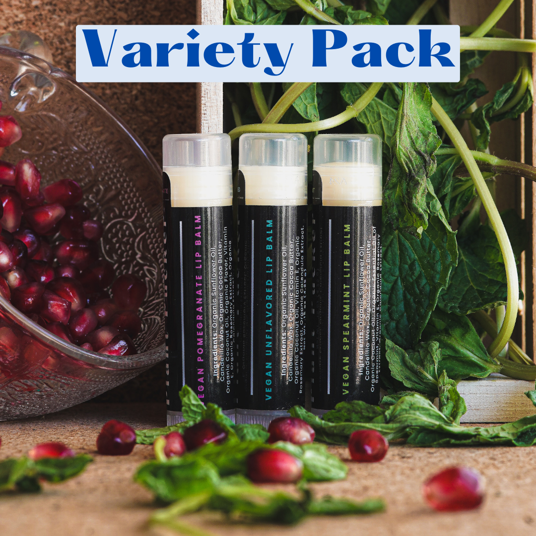 Plant Pucker Vegan Lip Balm (3-Pack)